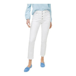 J crew Tall essential straight jean in all-day stretch